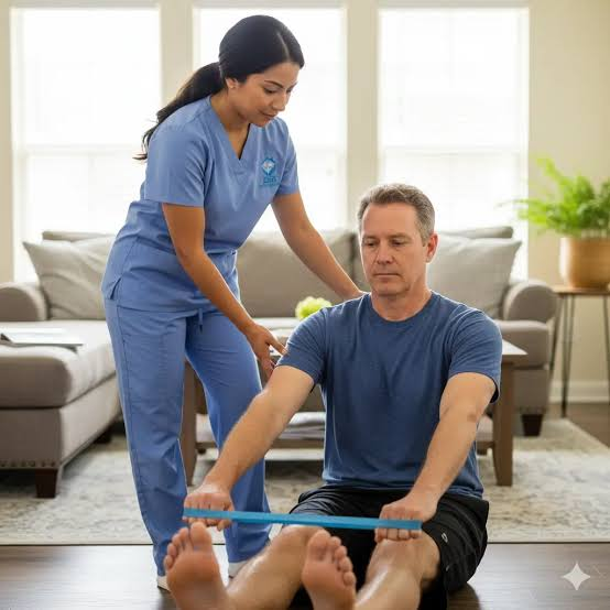 Physical therapy session using credits